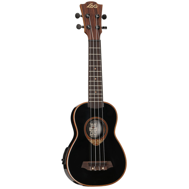 LAG BABYTKU118SE tiki uku soprano slim arched back electro