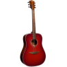 LAG T-RED-D tramontane dreadnought special edition red burst