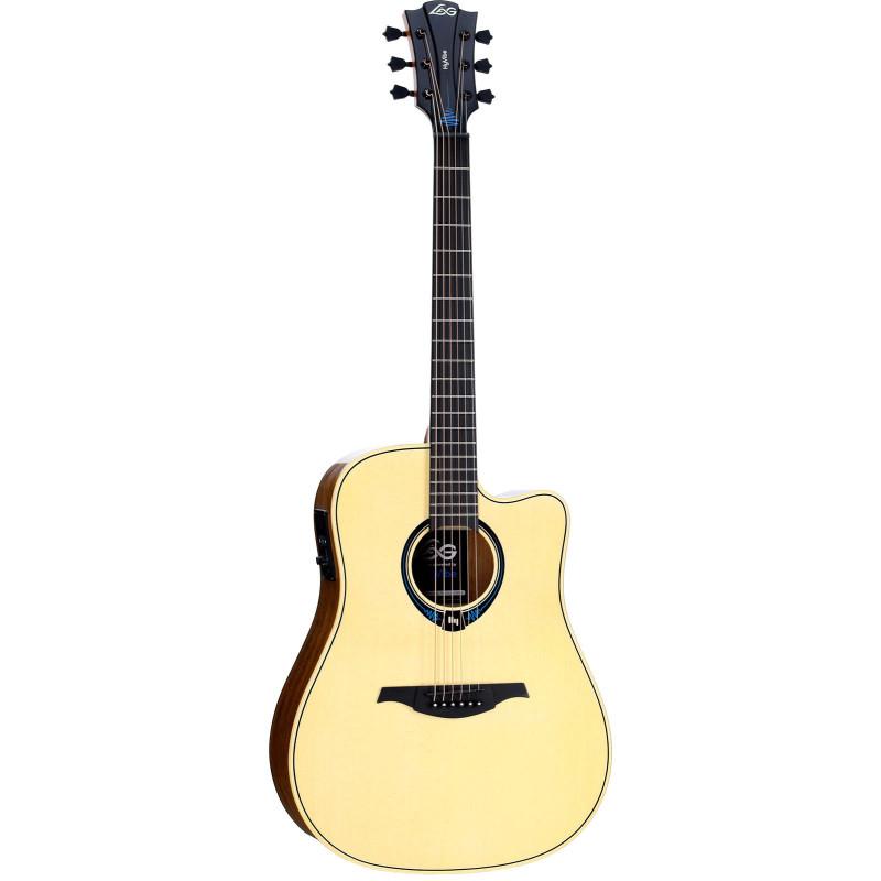 LAG THV20DCE hyvibe 20 dreadnought cutaway electro - Déstockage