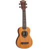 LAG TKU110S ukulele soprano solid top arched back
