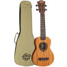 LAG TKU110S ukulele soprano solid top arched back
