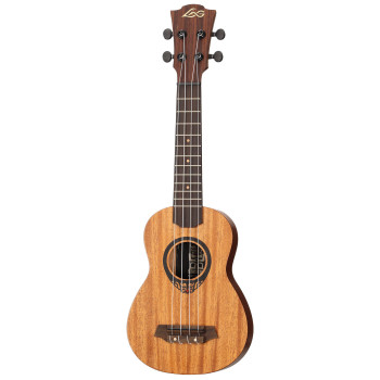 LAG TKU110S ukulele soprano solid top arched back