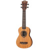 LAG TKU110S ukulele soprano solid top arched back