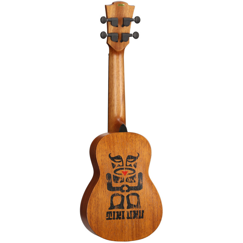 LAG TKU110S ukulele soprano solid top arched back