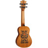 LAG TKU110S ukulele soprano solid top arched back