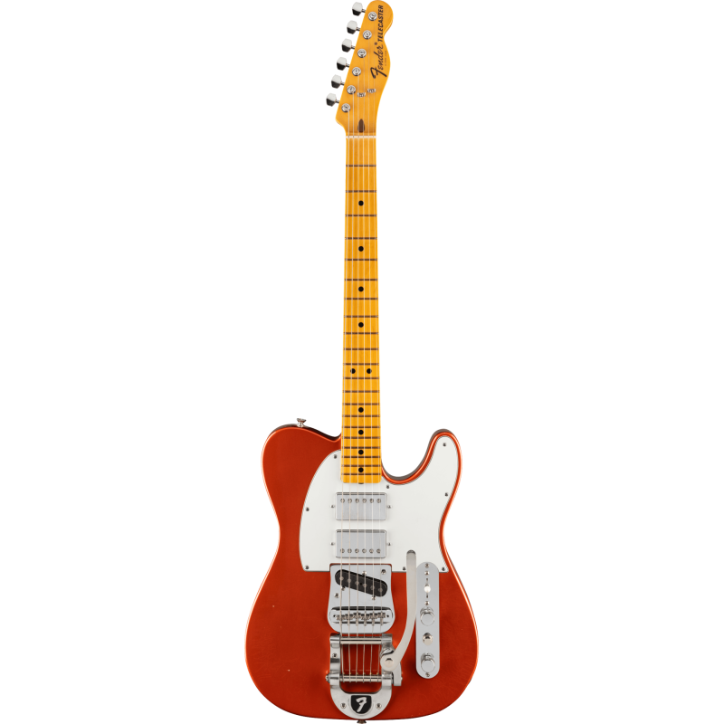 FENDER Stories Collection Mike Campbell Red Dog Telecaster touche erable Red Dog Red
