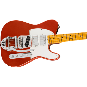 FENDER Stories Collection Mike Campbell Red Dog Telecaster touche erable Red Dog Red