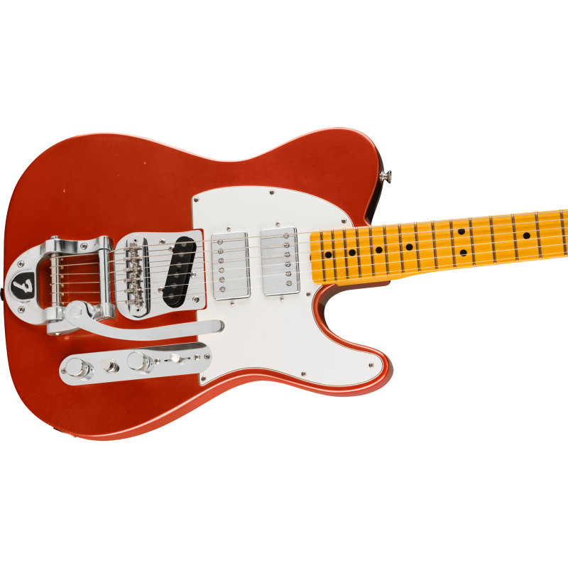FENDER Stories Collection Mike Campbell Red Dog Telecaster touche erable Red Dog Red