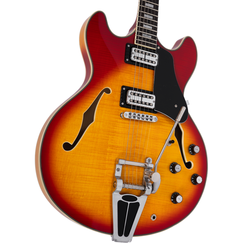 LARRY CARLTON H7T CS touche ebene Cherry Sunburst