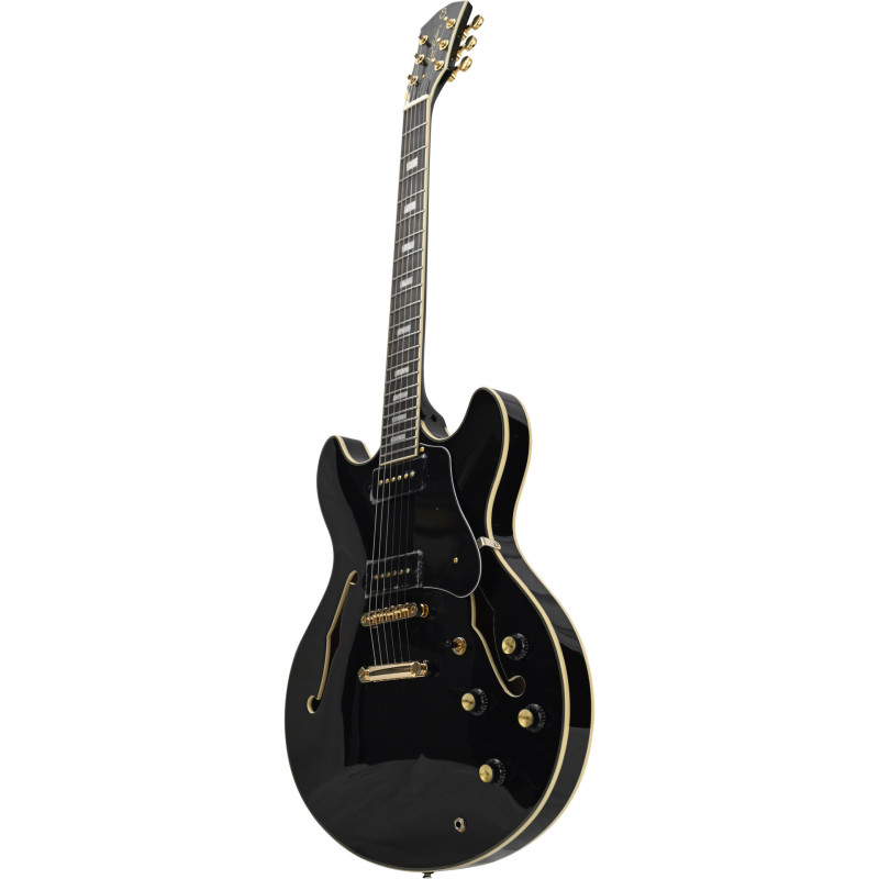 LARRY CARLTON H7V BK touche ebene Black