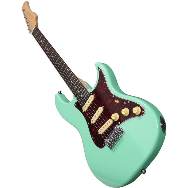 LARRY CARLTON S3 SSS MLG touche palissandre Mild Green