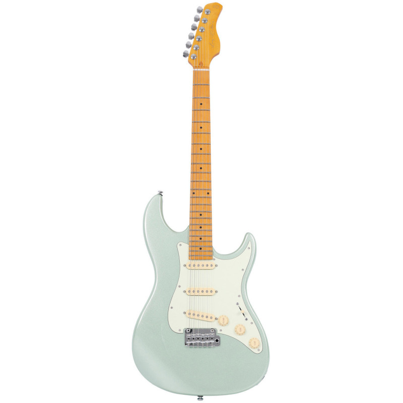 LARRY CARLTON S5 SGM DC touche erable Surf Green Metalic