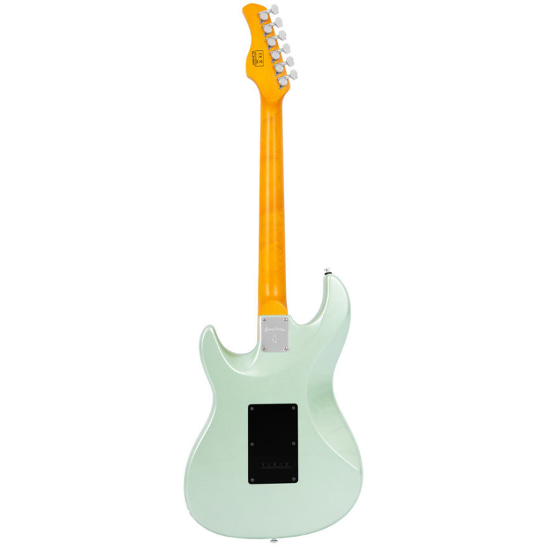LARRY CARLTON S5 SGM DC touche erable Surf Green Metalic