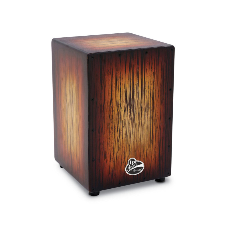 LATIN PERCUSSION Cajon Aspire Accents Sunburst Streak LPA1332-SBS