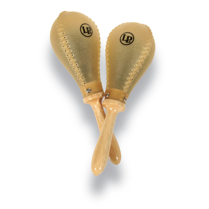 LATIN PERCUSSION Maracas Rawhide Cuir brut LP395