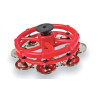 LATIN PERCUSSION Tambourins Hi-Hat Cymbalettes acier LP193