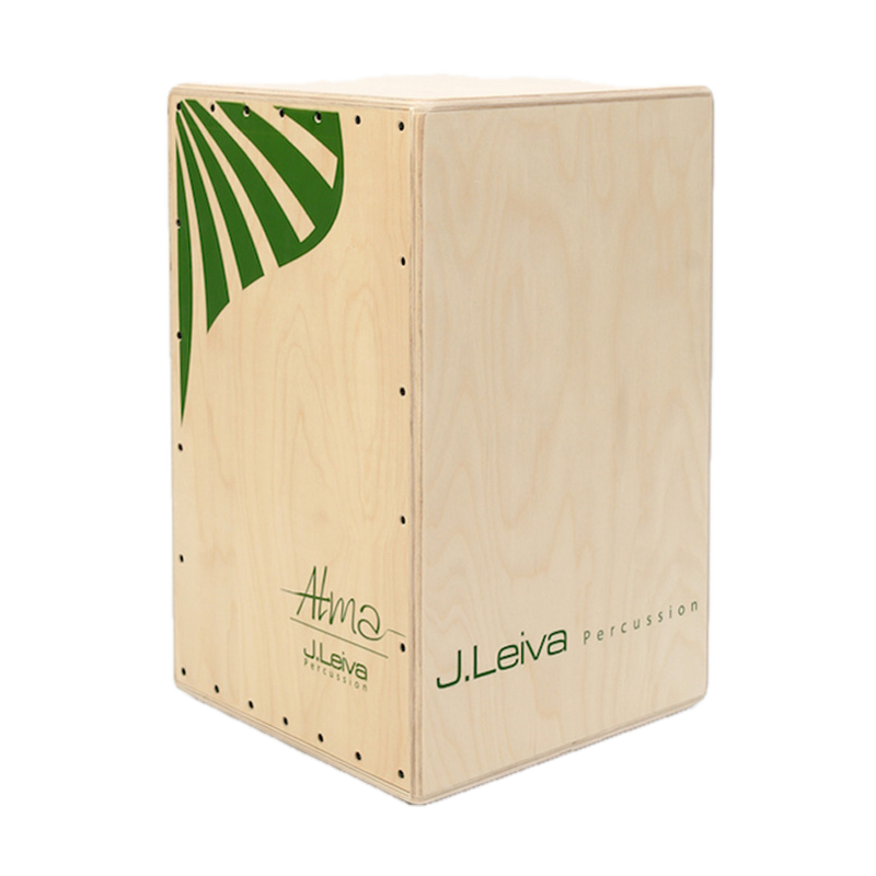 LEIVA Cajon Alma Green Oiled & Waxed Naturel / green
