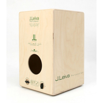 LEIVA Cajon Alma Green Oiled & Waxed Naturel / green