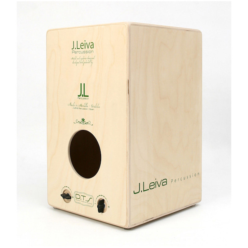 LEIVA Cajon Alma Green Oiled & Waxed Naturel / green