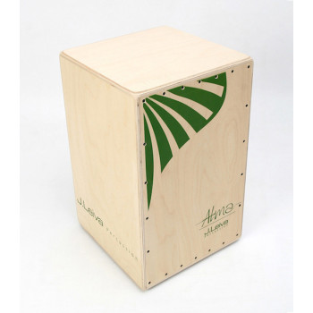 LEIVA Cajon Alma Green Oiled & Waxed Naturel / green