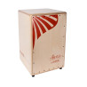 LEIVA Cajon Alma Red Lacquered Naturel / Red