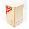 LEIVA Cajon Alma Red Lacquered Naturel / Red