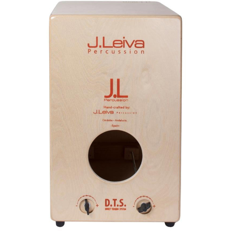 LEIVA Cajon Alma Red Lacquered Naturel / Red