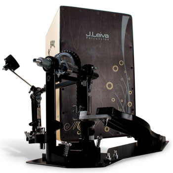 LEIVA Cajon Medina B.Box Black Lacquered Naturel /Front Black