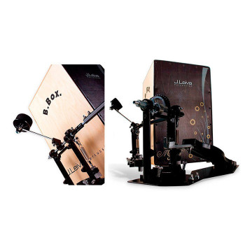 LEIVA Cajon Medina B.Box Black Lacquered Naturel /Front Black
