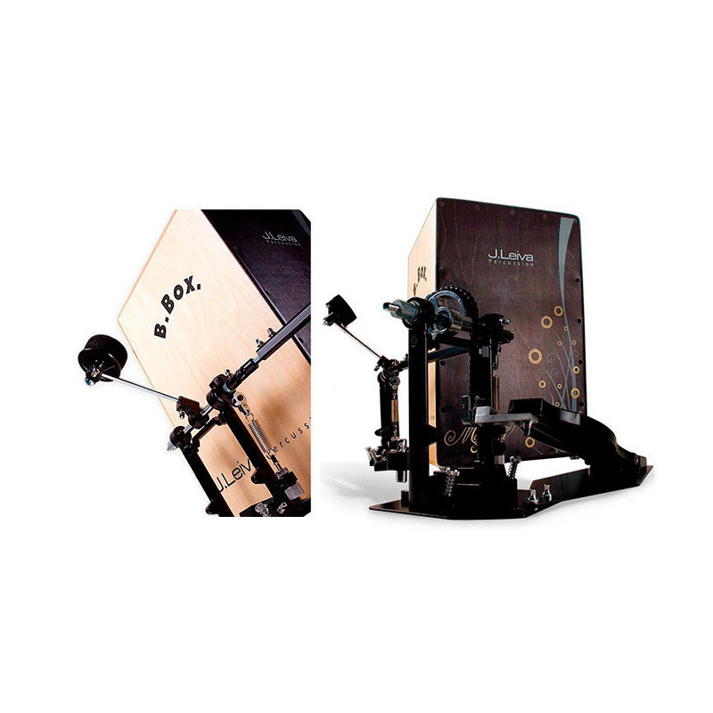 LEIVA Cajon Medina B.Box Black Lacquered Naturel /Front Black