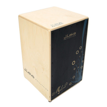 LEIVA Cajon Medina Black Lacquered Naturel /Front Black