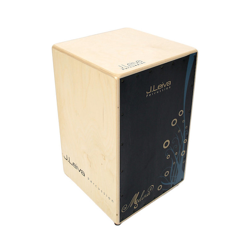 LEIVA Cajon Medina Black Lacquered Naturel /Front Black