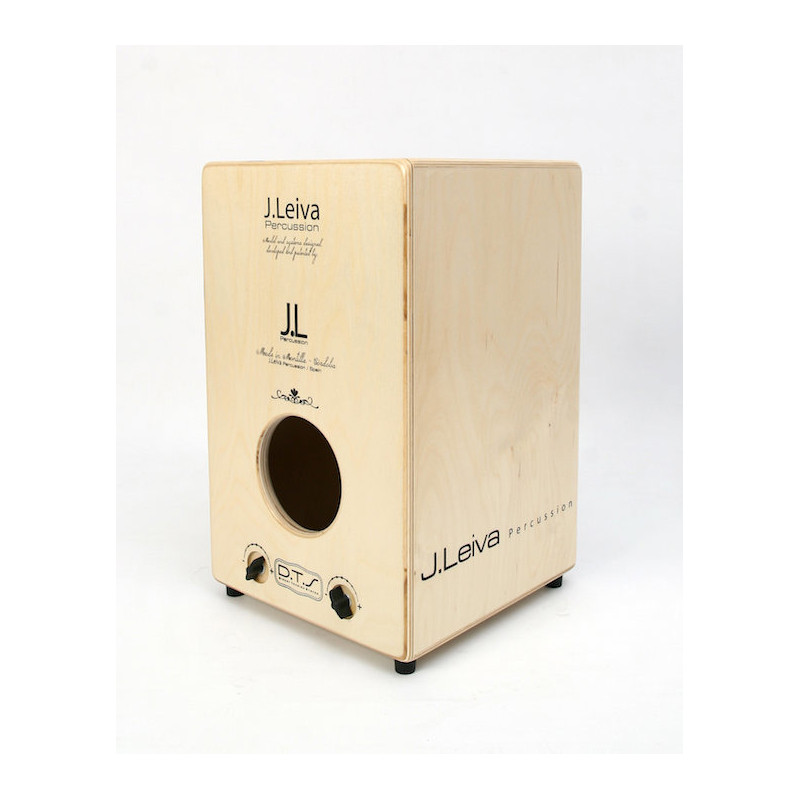 LEIVA Cajon Medina Black Lacquered Naturel /Front Black