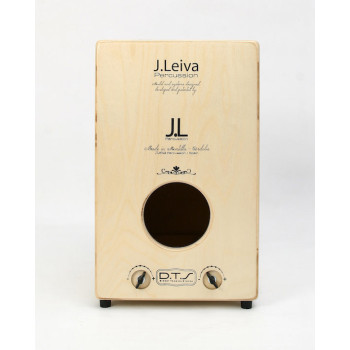 LEIVA Cajon Medina Black Lacquered Naturel /Front Black