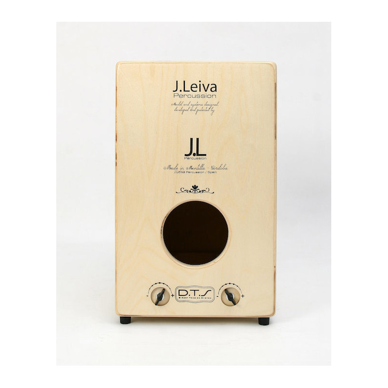 LEIVA Cajon Medina Black Lacquered Naturel /Front Black