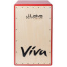 LEIVA Cajon Viva Red Red / Front naturel