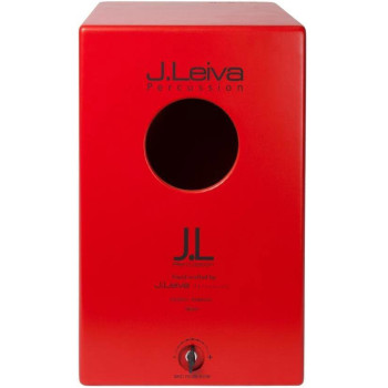 LEIVA Cajon Viva Red Red / Front naturel