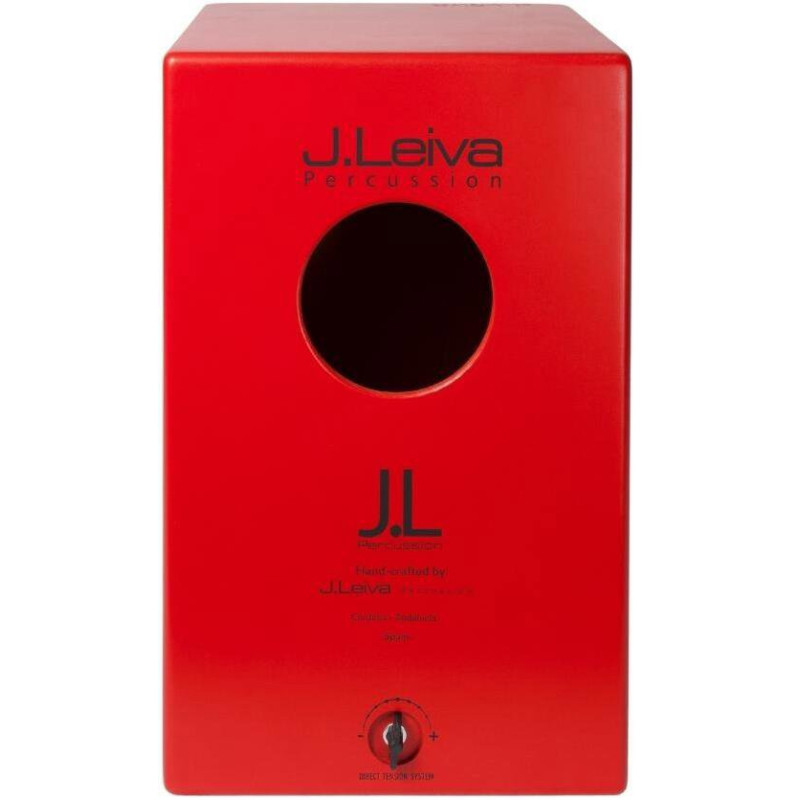 LEIVA Cajon Viva Red Red / Front naturel