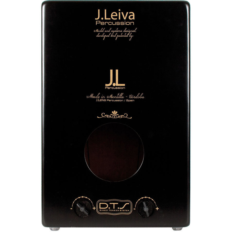 LEIVA Cajon Zoco 2.0 Lacquered Black / Front naturel