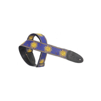LEVY'S MPJG-SUN-BLU 5 cm polypropylene & cuir motifs soleil Blue