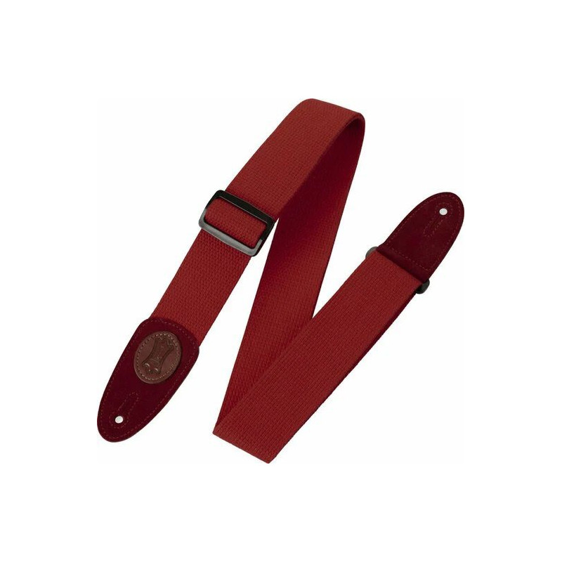 LEVYS M12-RED Cuir standard avec logo Levy's estampe