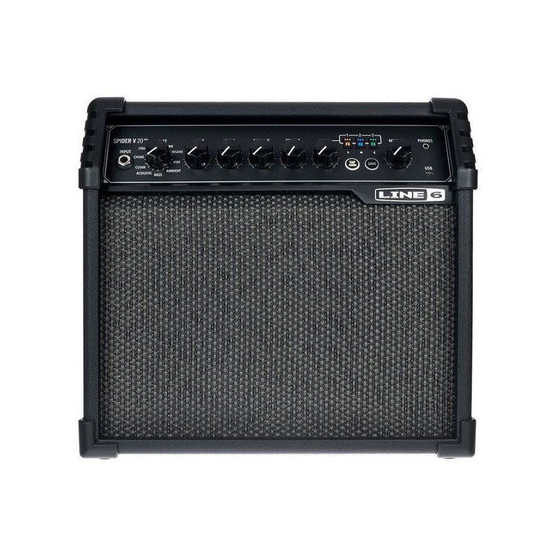 LINE 6 SPIDER V 20 MKII ampli guitare