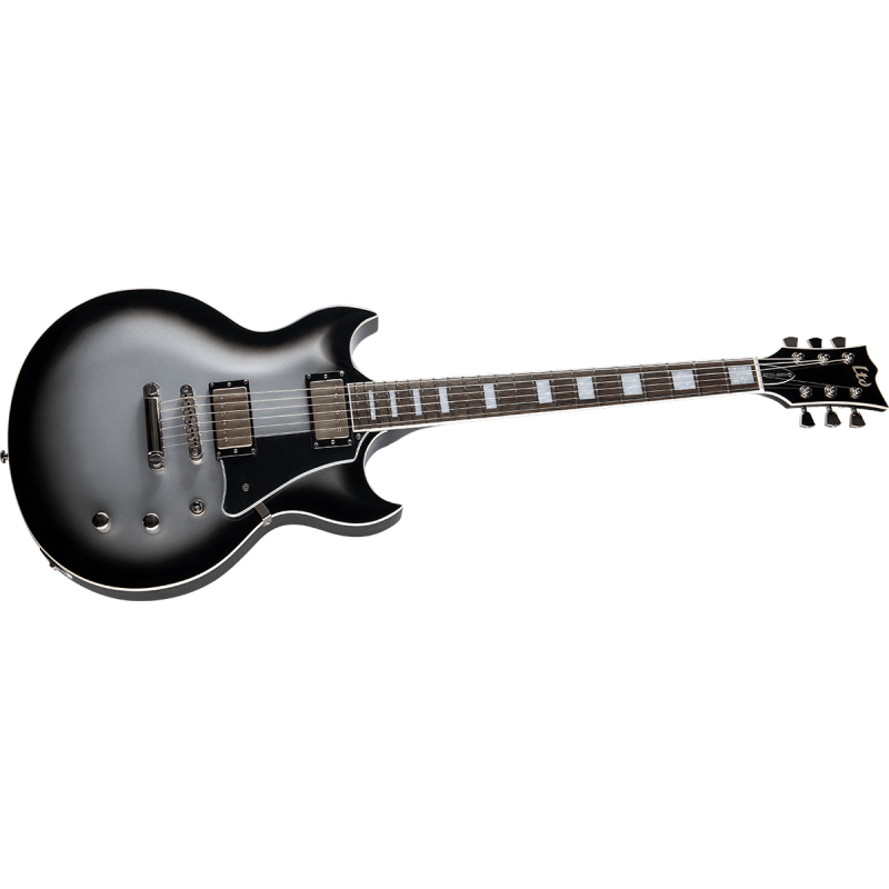 LTD ROYALSHIVA-SSB ltd bill kelliher signature royal shiva electric guitar - silver sunburst
