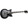 LTD ROYALSHIVA-SSB ltd bill kelliher signature royal shiva electric guitar - silver sunburst