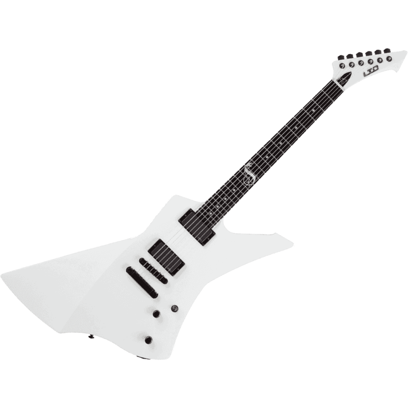 LTD SNAKEBYTE-WH signature james hetfield snakebyte white
