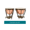 MAJESTIC GR2900A timbale majestic symphonic grd gr2900a