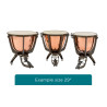 MAJESTIC PR3200A timbale majestic prophonic pr3200a