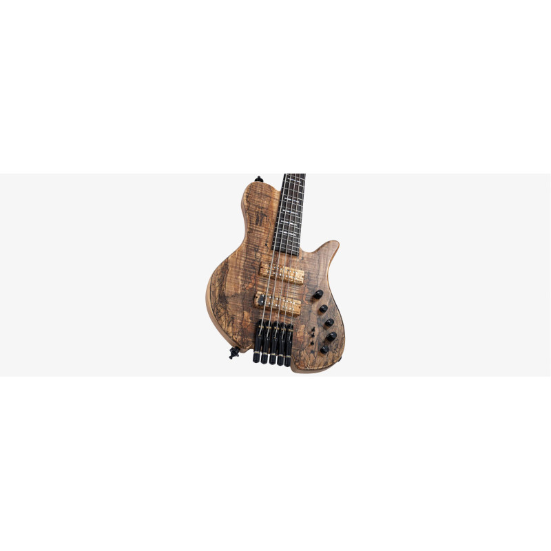 MARCUS MILLER F10 Dx 5 Headless NT Spalted Maple Top Natural