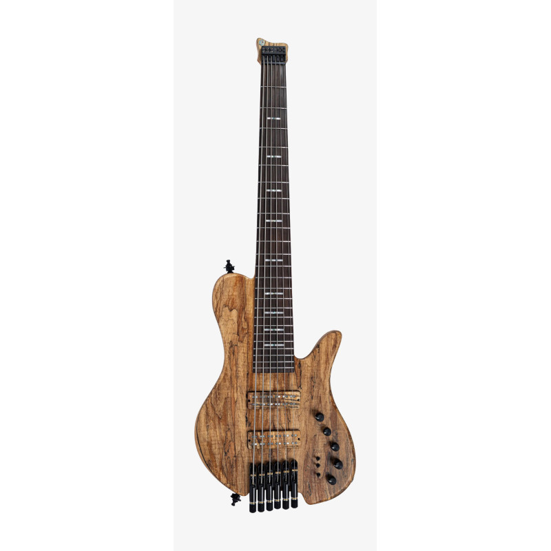 MARCUS MILLER F10 Dx 6 Headless NT Spalted Maple Top RN Natural