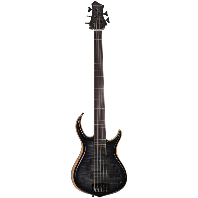 MARCUS MILLER M7 Swamp Ash-5 TBK Transparent Black